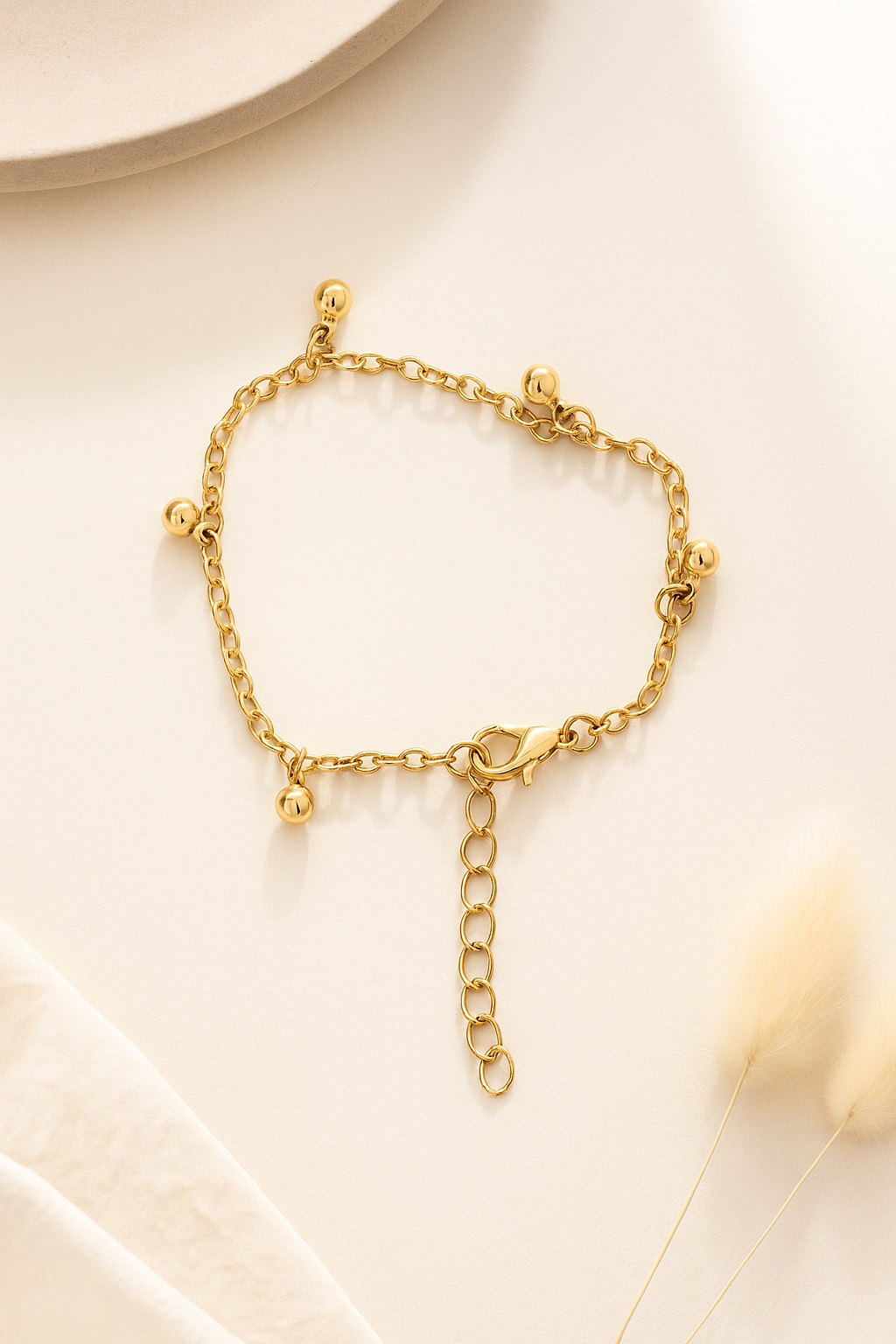 Delicate Stone Accent Bracelet