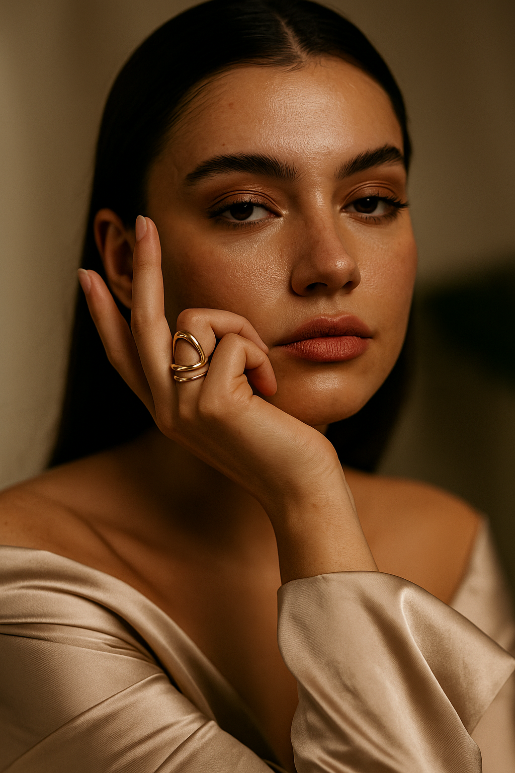 The Serene Loop Ring – Minimal Meets Bold